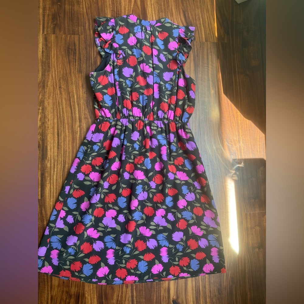 J.Crew Women’s sleeveless knee length print dress size 6